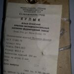 Казкожобувьпром. Алма-Атинский опытно-экспериментальный металло-фурнитурный завод. Пуговица (Казахская ССР)
